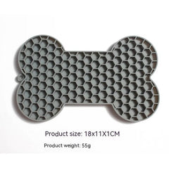 Bone Silicone Licking Dog Slow Food Mat